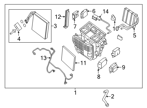 2020 Nissan Murano Air Conditioner Diagram 2