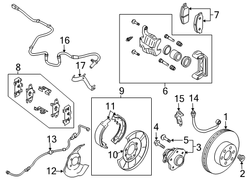 2021 Nissan Rogue Sport Parking Brake Diagram 3