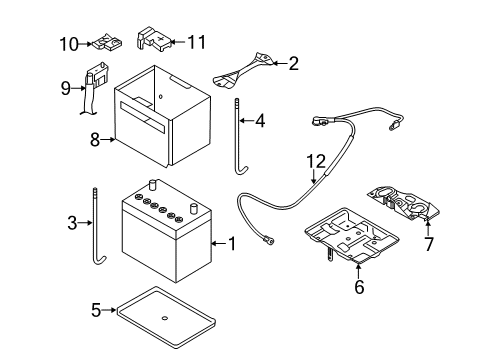 2020 Nissan NV Battery Diagram