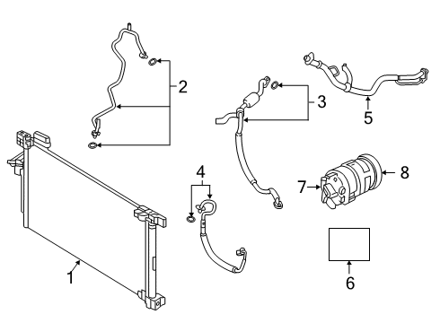 2022 Nissan Altima Air Conditioner Diagram 1