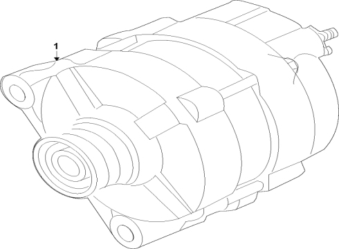 2022 Nissan Pathfinder Alternator Diagram 1