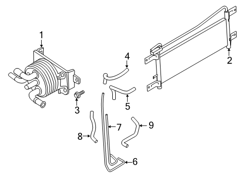 2020 Nissan Armada Oil Cooler Diagram