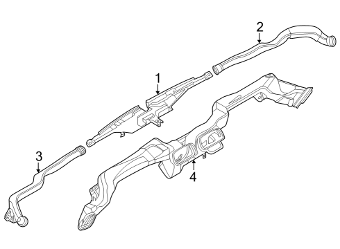 2024 Nissan Z Ducts Diagram