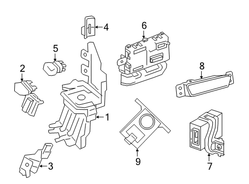 2022 Nissan Leaf Controls - Instruments & Gauges Diagram