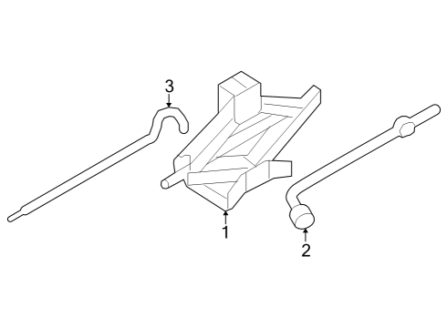 2024 Nissan Z Jack & Components Diagram