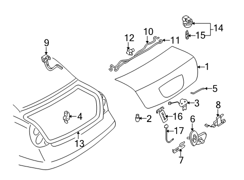 Miniature Lamp Diagram for 99990-S3157