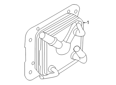 2021 Nissan Rogue Trans Oil Cooler Diagram