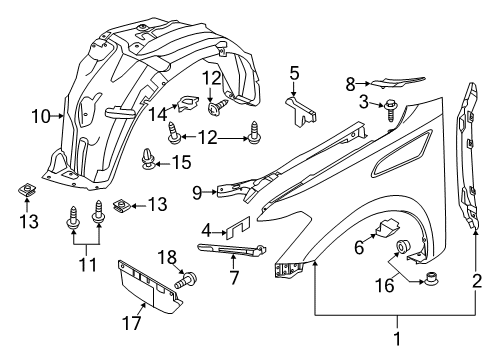 PROTCT Fr FND R Diagram for 63840-1LA0B