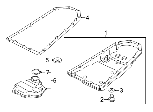 2020 Nissan Maxima Transaxle Parts Diagram