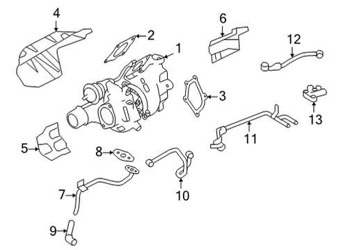 2020 Nissan GT-R Turbocharger Diagram 2