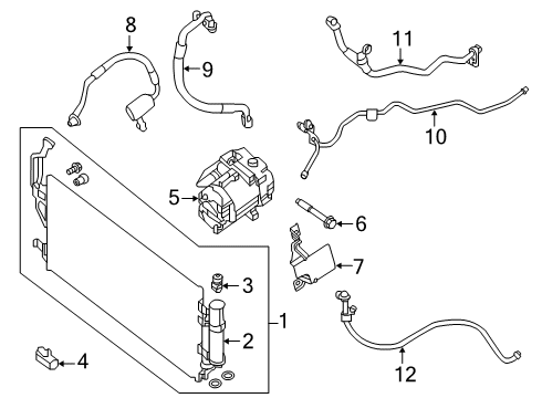 2021 Nissan Leaf Air Conditioner Diagram 2