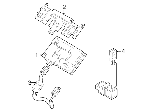 2023 Nissan Z Communication System Components Diagram