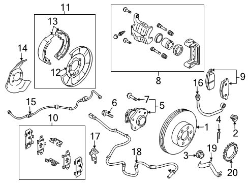 2021 Nissan Rogue Sport Parking Brake Diagram 2