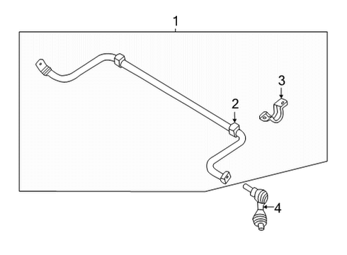 2021 Nissan Sentra Rear Suspension, Lower Control Arm, Stabilizer Bar, Suspension Components Diagram 3