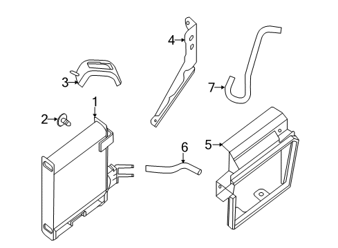 2020 Nissan Pathfinder Trans Oil Cooler Diagram