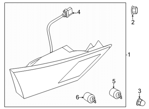 2021 Nissan Sentra Bulbs Diagram 2