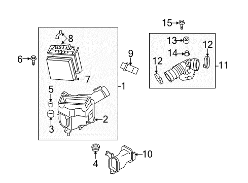 2020 Nissan 370Z Air Intake Diagram