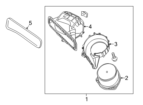 2020 Nissan Maxima Blower Motor & Fan Diagram