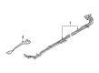 Diagram for Nissan Armada A/C Hose - 92460-6JR1C