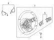 Diagram for Nissan Rogue Cruise Control Switch - 25550-6RF2B