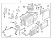 Diagram for Nissan ARIYA Radiator fan - 21481-5MP0A