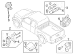 Diagram for Nissan Frontier Air Bag Control Module - 98820-9BU8A