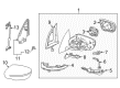 Diagram for Nissan Rogue Mirror Switch - 25570-3VA3A