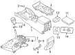 Diagram for Nissan Frontier Automatic Transmission Shifter - 34901-9BU1C