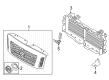 Diagram for 2024 Nissan Titan Grille - 62310-EZ00C