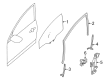 Diagram for Nissan Sentra Window Run - 80214-6LE0A