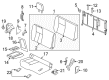 Diagram for 2022 Nissan Titan Armrest - 88700-9FV1E