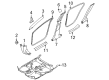 Diagram for 2022 Nissan Sentra Door Seal - 76922-6LE0A