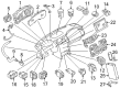 Diagram for 2023 Nissan Armada Wiper Switch - 251B2-6GW0A