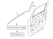 Diagram for 2023 Nissan Titan Door Moldings - 80820-9FT0B