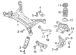 Diagram for Nissan Maxima Steering Knuckle - 43018-9HS1A