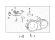 Diagram for 2020 Nissan GT-R Tail Light - 26555-62B1B