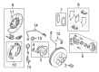 Diagram for Nissan Brake Caliper Repair Kit - D1M60-JL00B