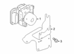 Diagram for 2024 Nissan Altima ABS Control Module - 47660-6AL0C