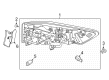 Diagram for Nissan Pathfinder Back Up Light - 26550-6TA0B