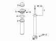 Diagram for 2021 Nissan Altima Shock Absorber - E6210-9HC0A