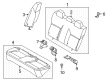 Diagram for 2024 Nissan Versa Seat Cushion - 88305-9ES0A