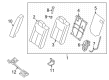 Diagram for 2023 Nissan Sentra Seat Cover - 88670-6LB0A