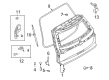 Diagram for 2024 Nissan Pathfinder Lift Support - 90451-6TA1A