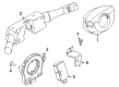 Diagram for 2024 Nissan Frontier Wiper Switch - 25560-9BU1A