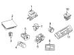 Diagram for 2022 Nissan Pathfinder A/C Switch - 27511-6TA0A