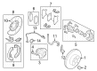 Diagram for Nissan Z Parking Brake Cable - 36402-6GP0A