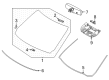 Diagram for 2023 Nissan Leaf Car Mirror - 96321-ZB00B