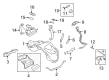 Diagram for 2024 Nissan GT-R Fuel Filler Hose - 17228-6HW0A