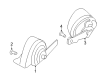 Diagram for 2022 Nissan Maxima Horn - 25610-3TA2A