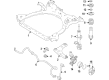 Diagram for Nissan Bump Stop - 54342-5RB0B